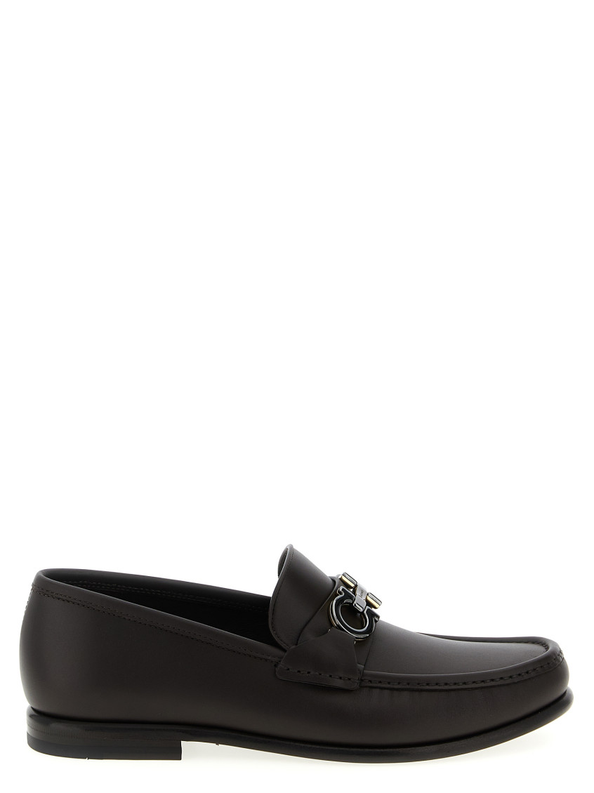 Ferragamo Avril Loafers In Brown