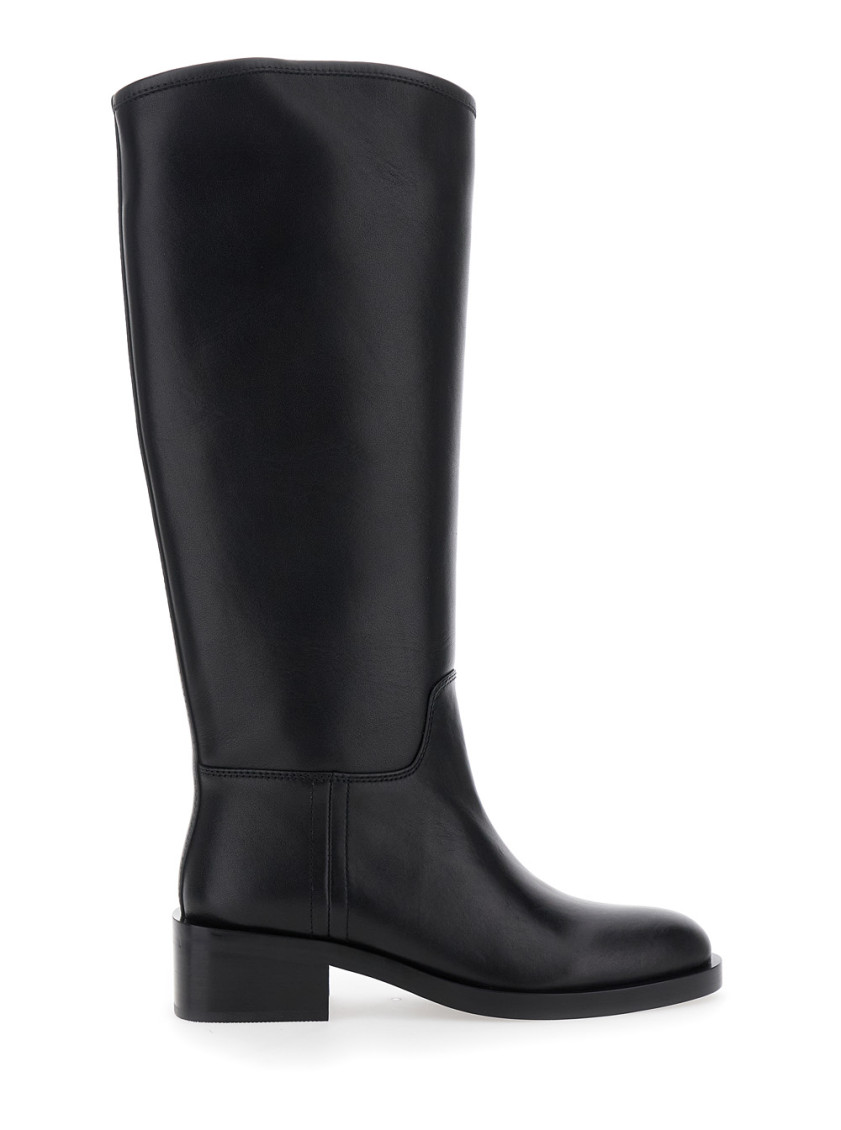 Jeffrey Campbell 40mm Reining Boots In Black