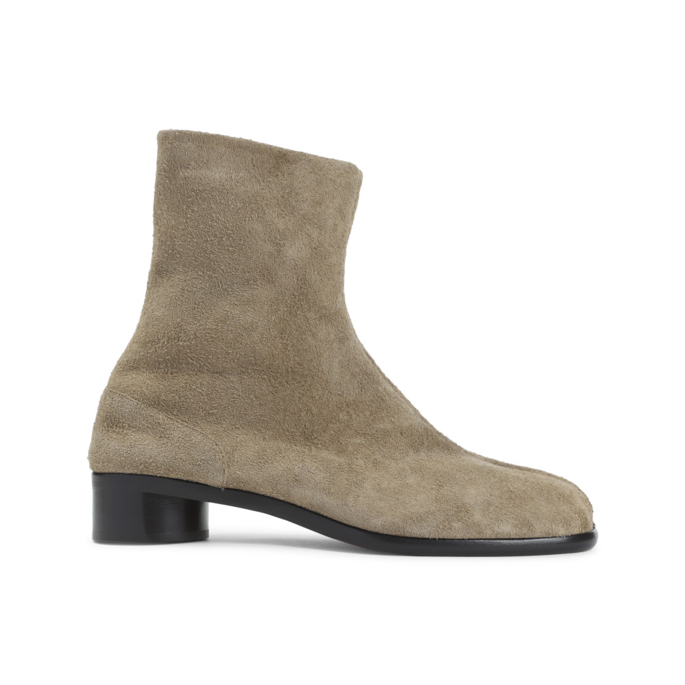 Maison Margiela Split-toe Ankle Boots In Premium Calf Leather In Brown