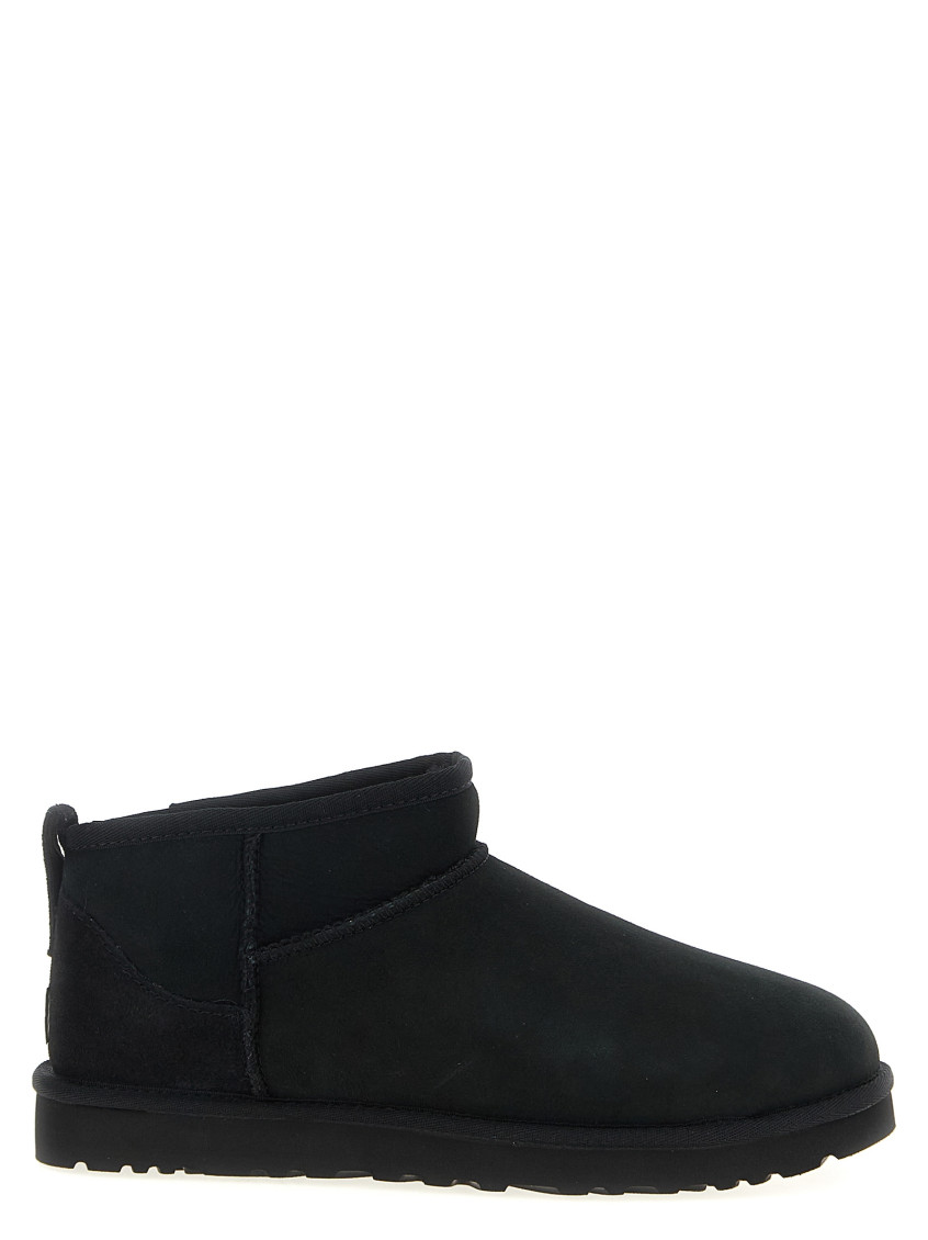 Ugg Australia Classic Ultra Mini Boots In Black