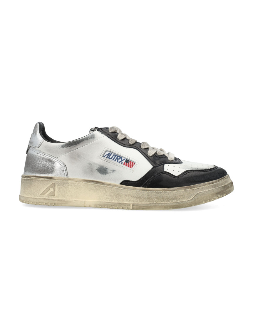 Autry Sup Vintage Sneakers In White