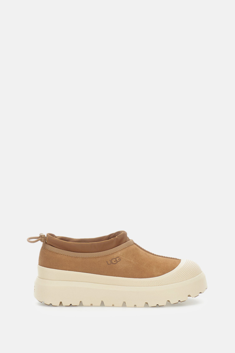 Ugg Tasman Weather Hybrid Chestnut Whitecap Slipper In Neutral