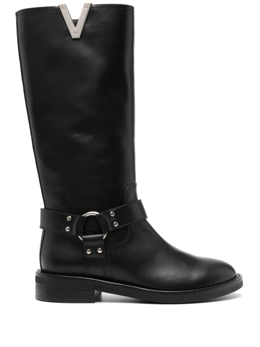 Shop Via Roma 15 Black Malibu Boots
