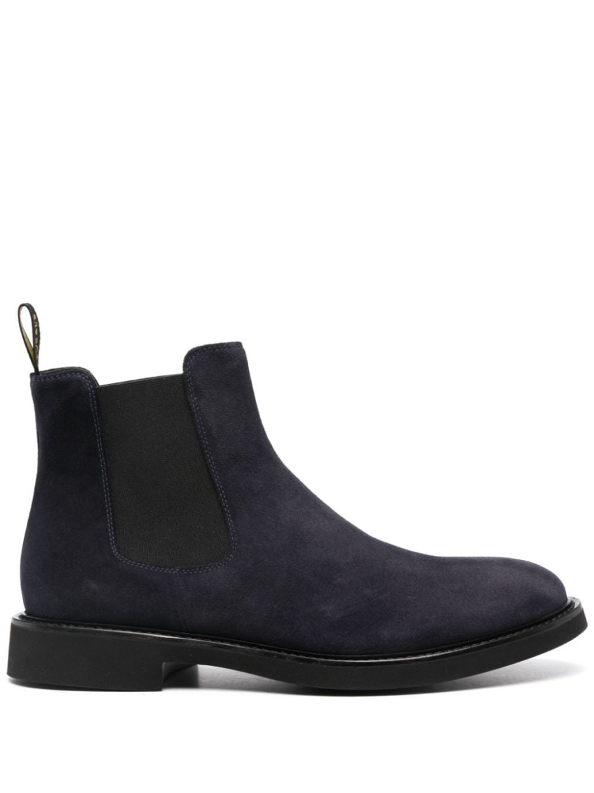 Doucal's Boots In Navy Blue