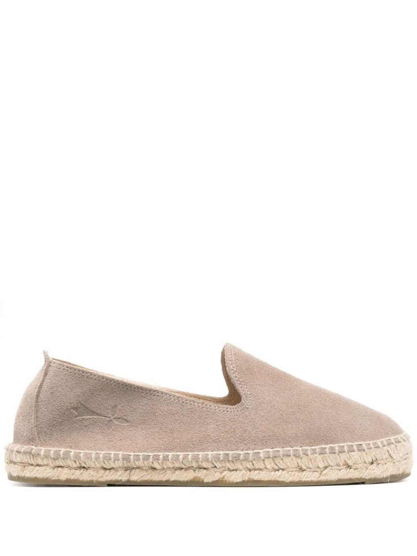 Manebi Espadrilles Hamptons Vintage In Suede In Brown