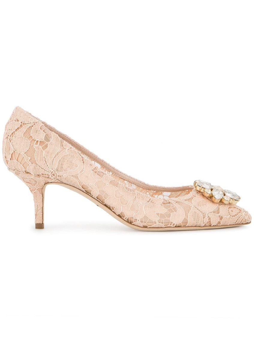 DOLCE & GABBANA PINK PINK BELLUCCI PUMPS