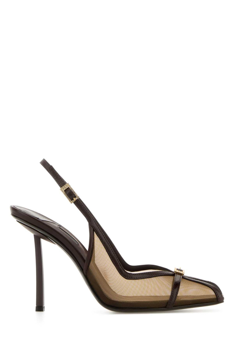 Shop Le Silla Brown Slingback Pumps