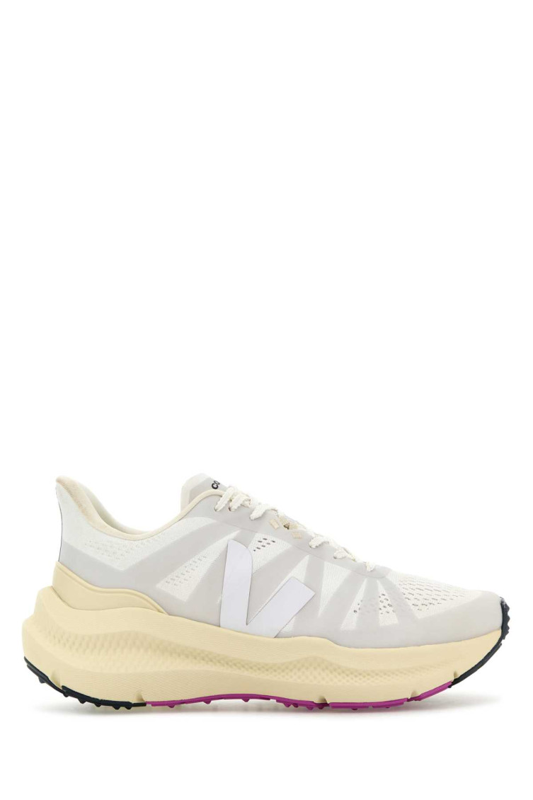 Veja Full White Textile Condor 3 Sneakers In White