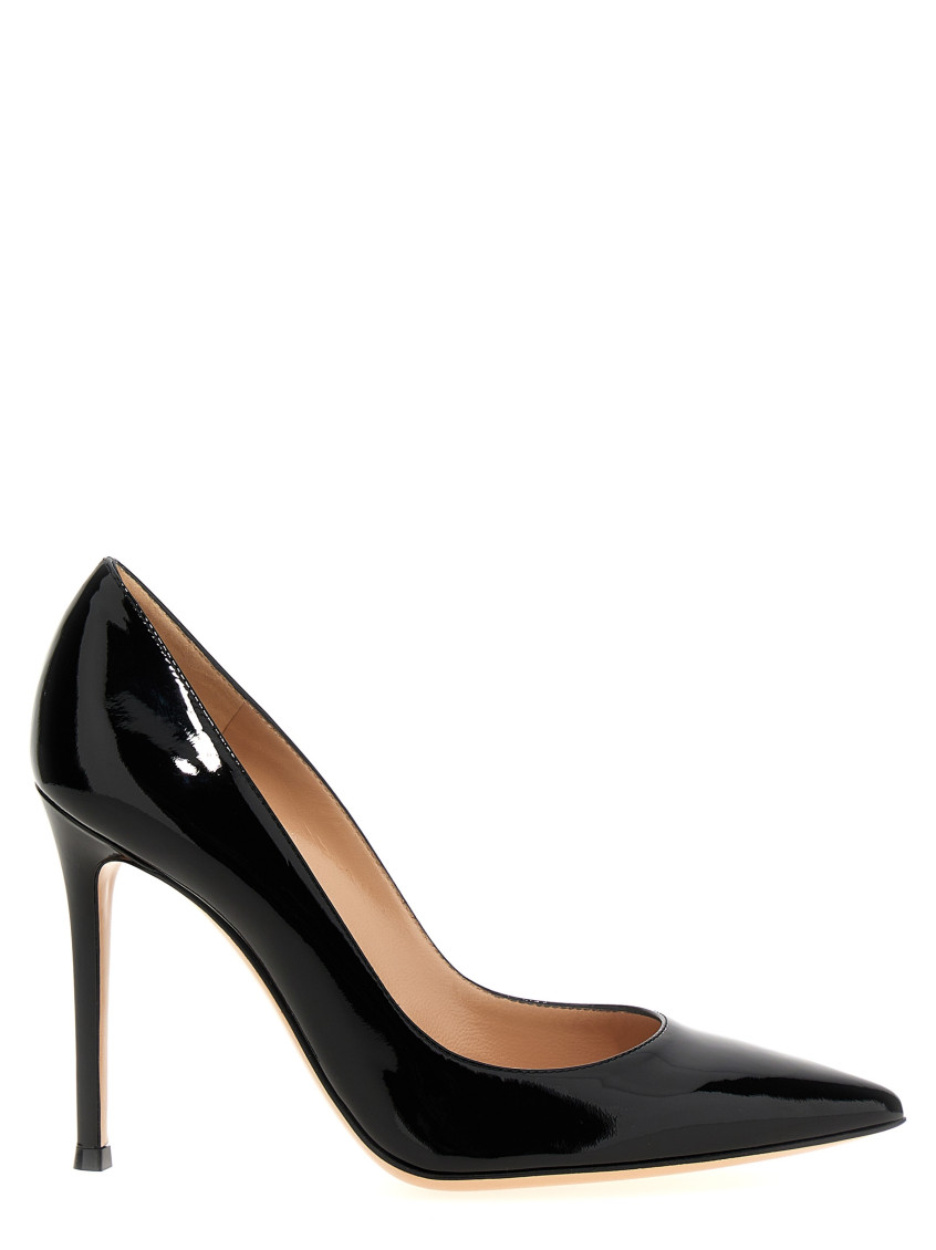Gianvito Rossi Patent Leather Pumps In Black