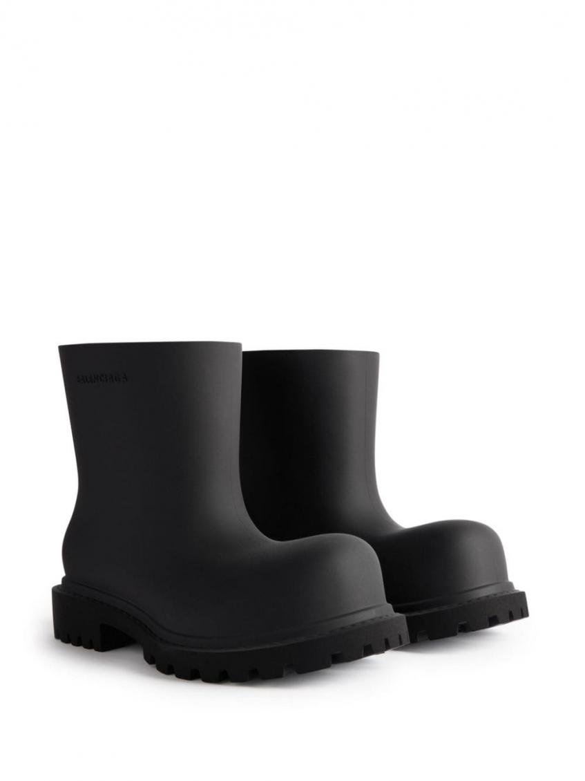 BALENCIAGA steroid boots ブラックショートブーツ Balenciaga Black Steroid Boots for Men Online USA at Darveys.com