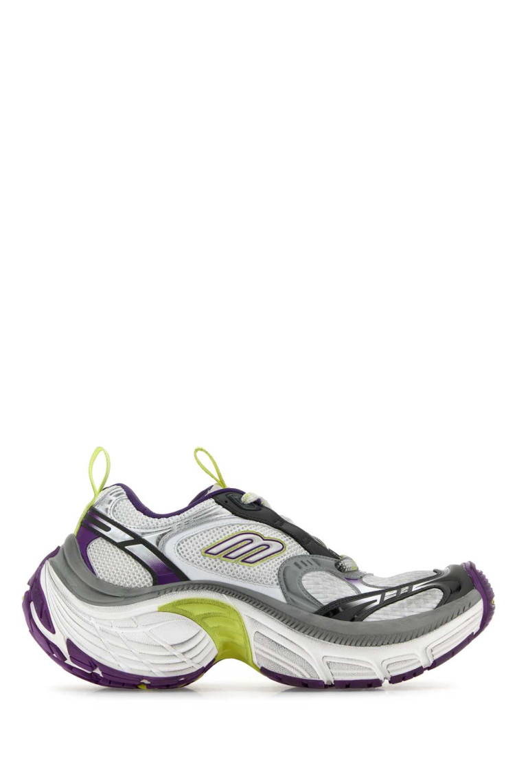 Balenciaga Multicolor Mesh And Rubber 6xl Sneakers