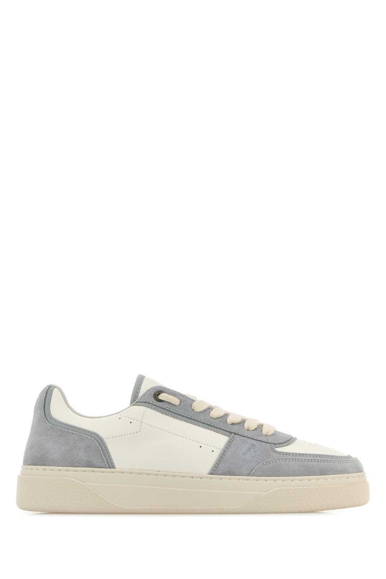 Represent Sneakers Initial In Bicolor In Pelle E Pelle Scamosciata Uomo