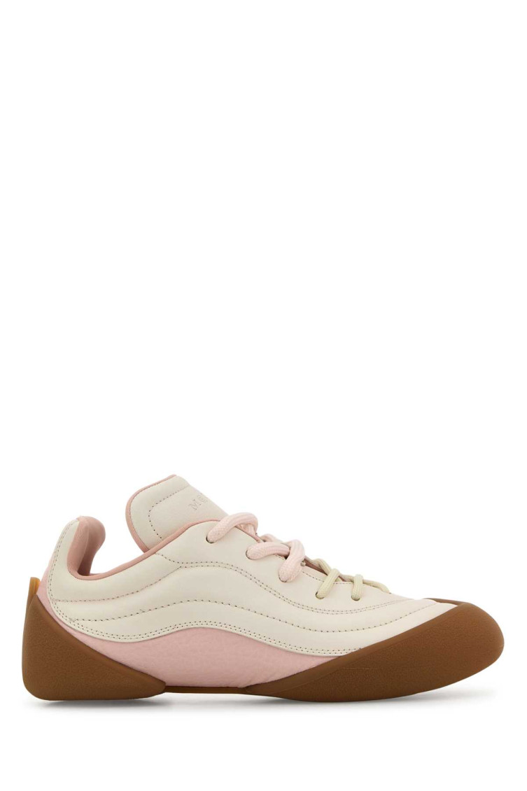 Alexander Mcqueen Dual-tone Leather Flexion Sneakers