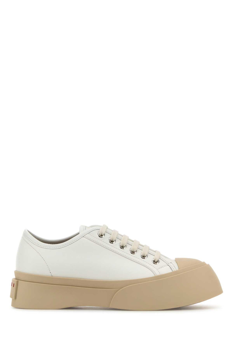 Marni Rubber Sole Sneakers Eyelet Detail