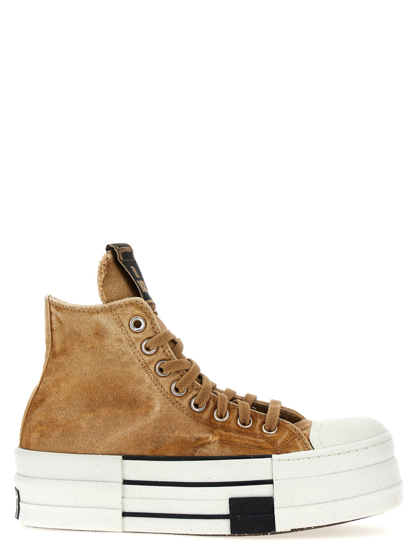 Rick Owens Brown Lace Up Sneakers for Women Online India at 