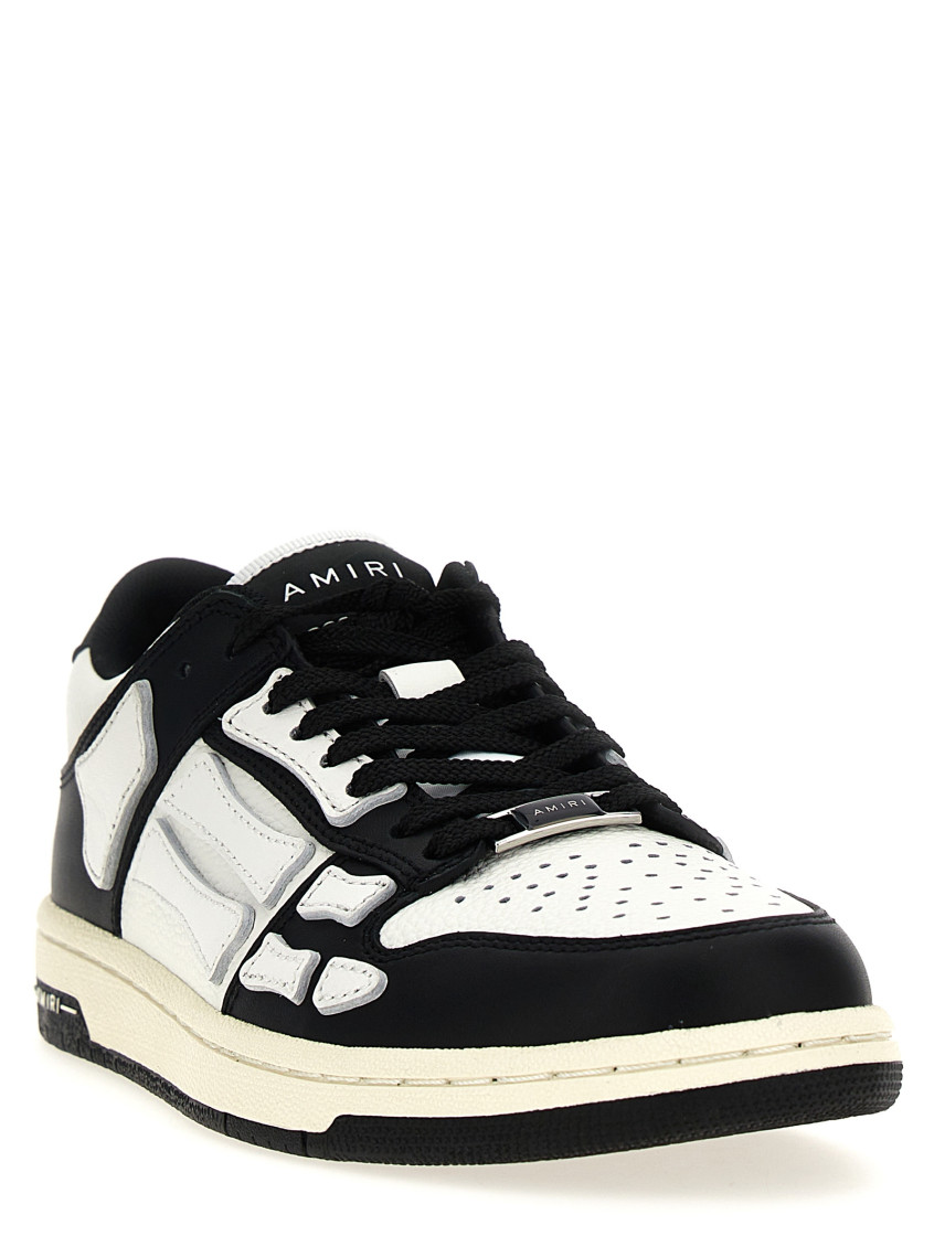 Amiri BlackWhite Skel low-Top Sneakers for Women Online India at