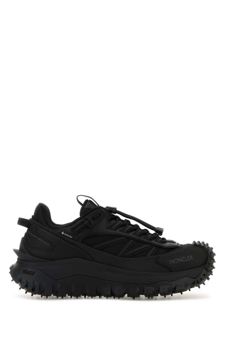 Moncler Black Trailgrip Gtx Low Sneakers