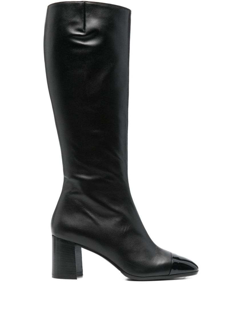 Carel Paris 70mm Sunrise Block-heel Boots In Black