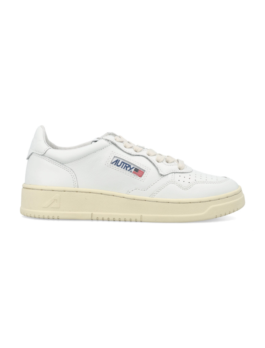 Autry Edalist Low Leather Sneakers In Multi