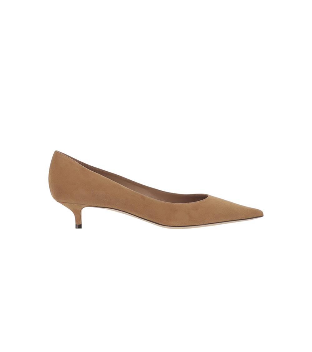 Jimmy Choo Amelia 30 Suede Pumps In Brown