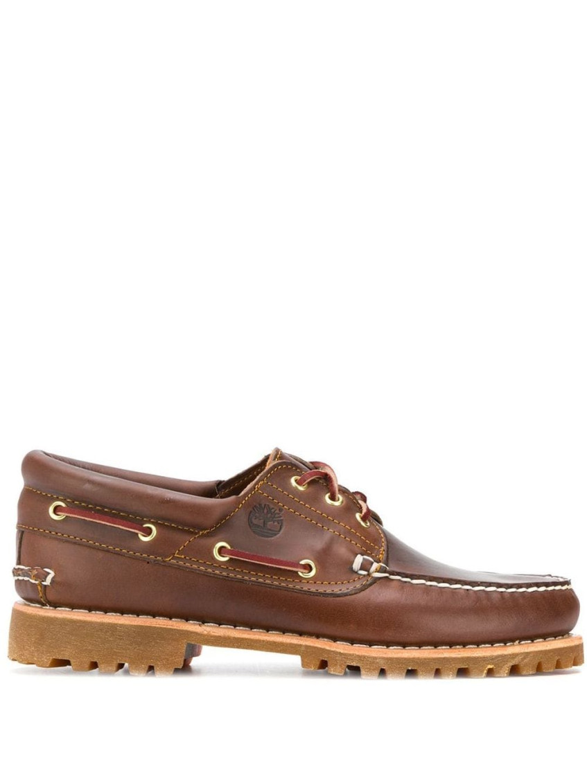 TIMBERLAND BROWN LEATHER DRESS SHOES