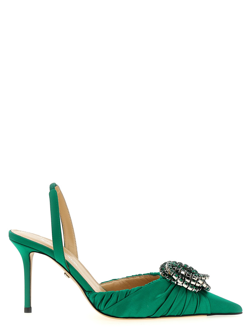 Mach&mach Galaxy Slingback In Green