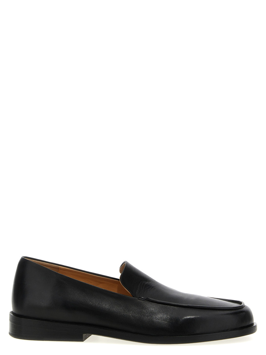 Marsèll Black Leather Loafers In Black