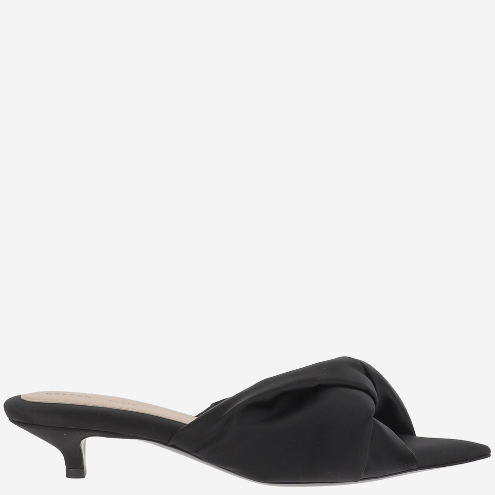 Shop Carven Black Slip On Heels