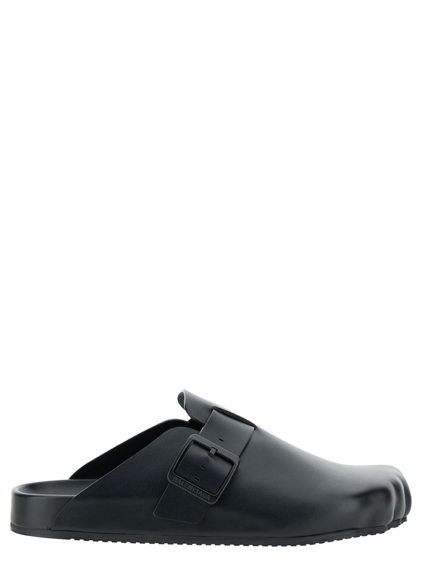 Balenciaga Sunday Mules In Black