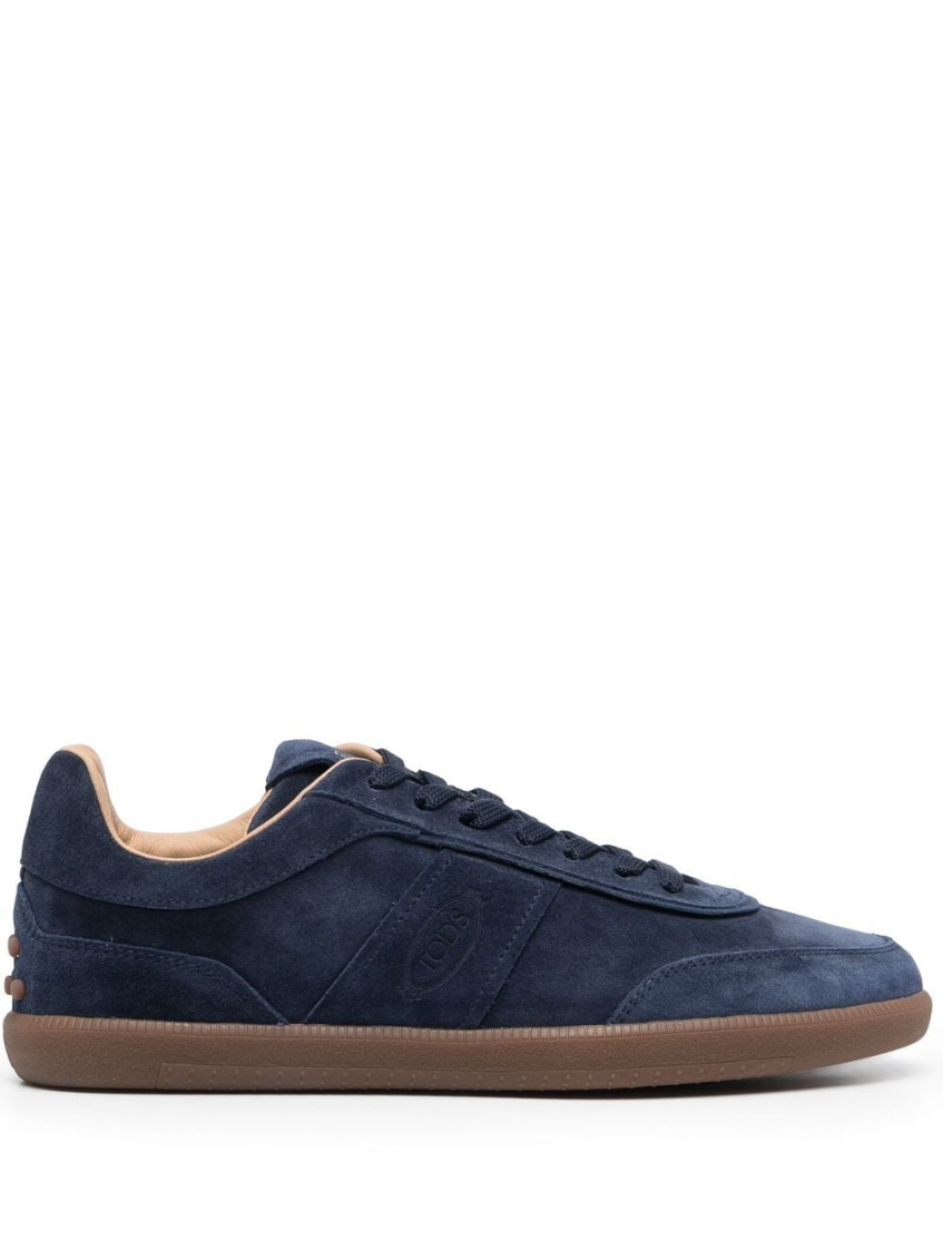 Tod's Tabs Sneakers In Navy Blue