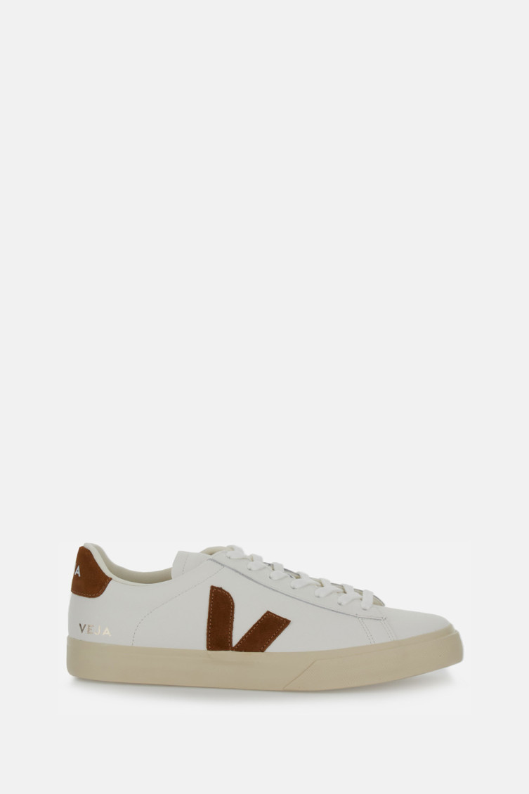 Veja Sneakers Campo Chromefree White Cognac In White