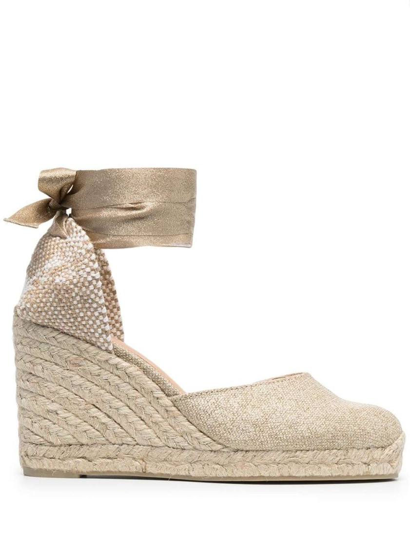 Castaã±er Castañer Shoes In Pale Gold