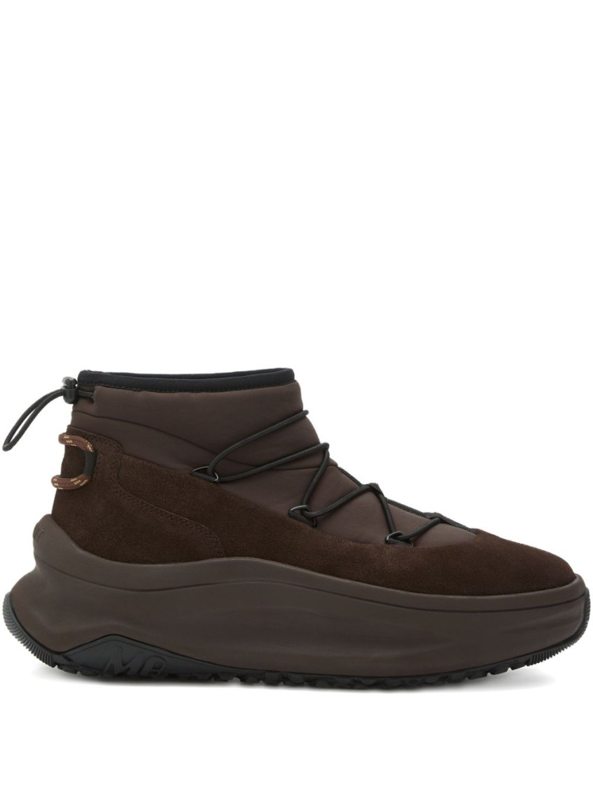 Moon Boot Brown Moon247 Slip-on Sneakers In Brown