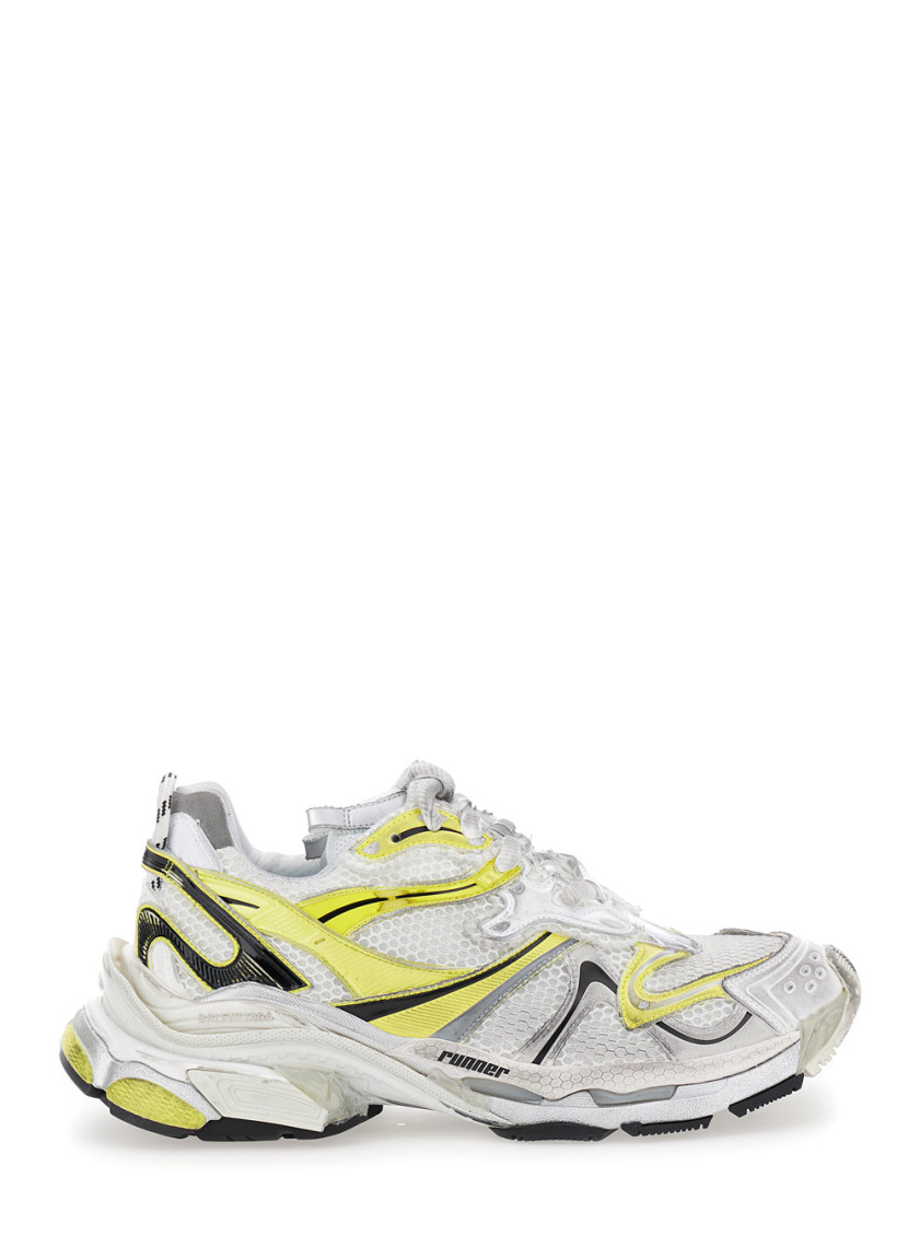 BALENCIAGA WHITE RUNNER SNEAKER 