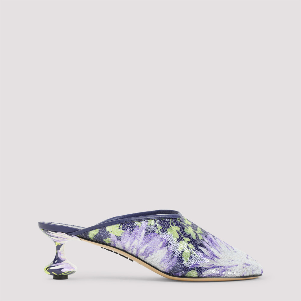 Loewe Toy 45 Sequins Mules Women