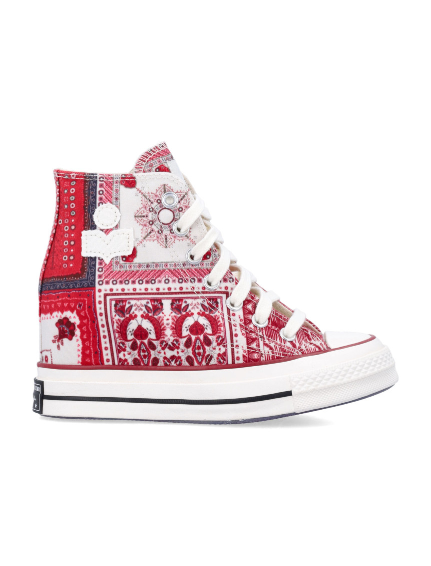 Isabel Marant X Converse Chuck 70 High-top Sneakers In Red