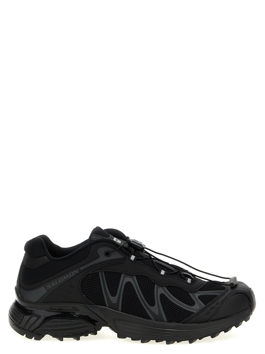 Salomon Xt-whisper Mesh And Rubber Sneakers In Black