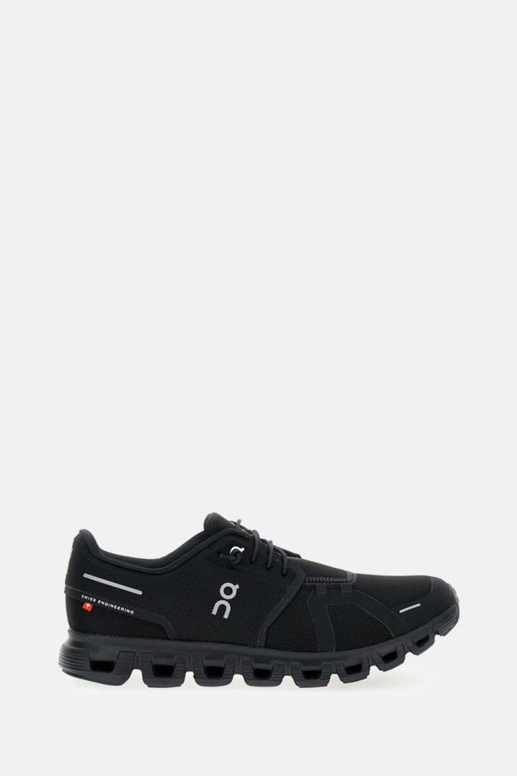 On Running Cloud 6 Lace-up Sneakers In Black