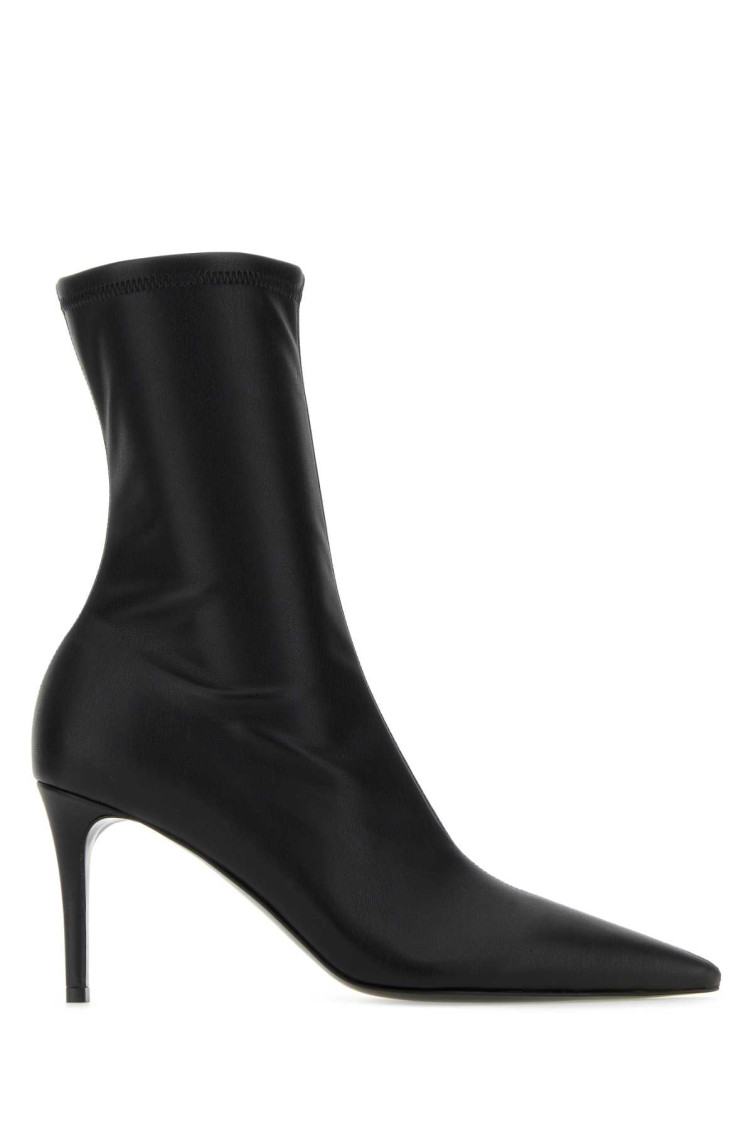 Shop Stella Mccartney Black Ankle Boots