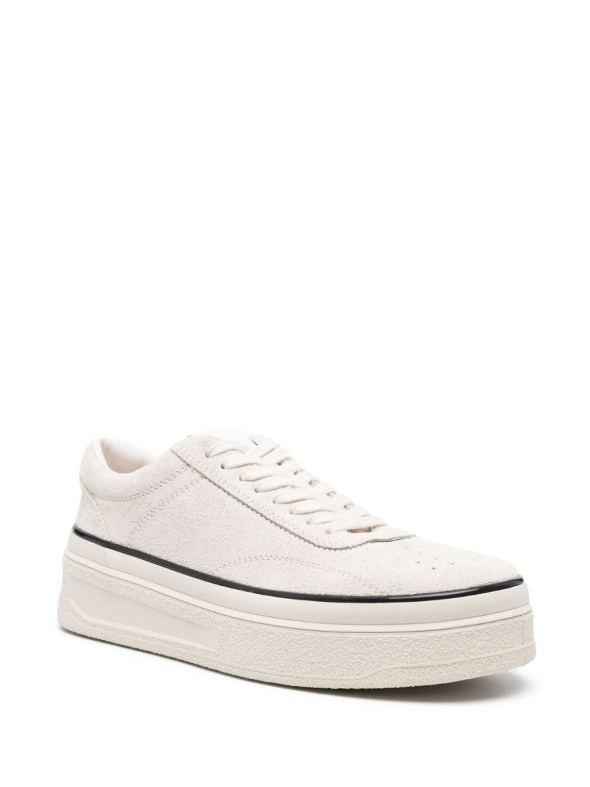 Jil Sander Leather Sneakers For Everyday In Multi