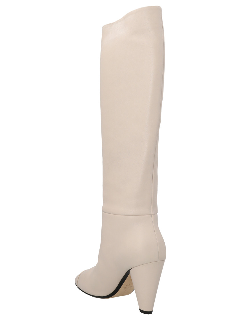 ショートブーツ・ブーティ Alevi MILANO 'Naty' boots Alevi Milano White Naty Boots for Women Online USA at