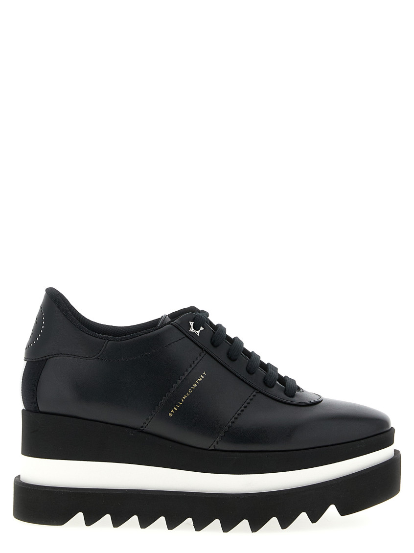 Stella McCartney Black Lace Up Sneakers for Women Online USA at