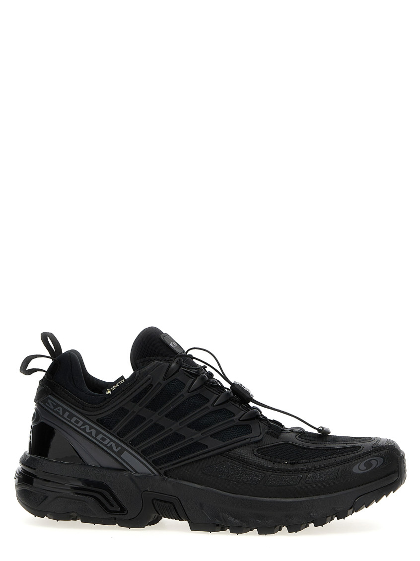 Salomon Black Acs Pro Gore-tex Sneakers In Black