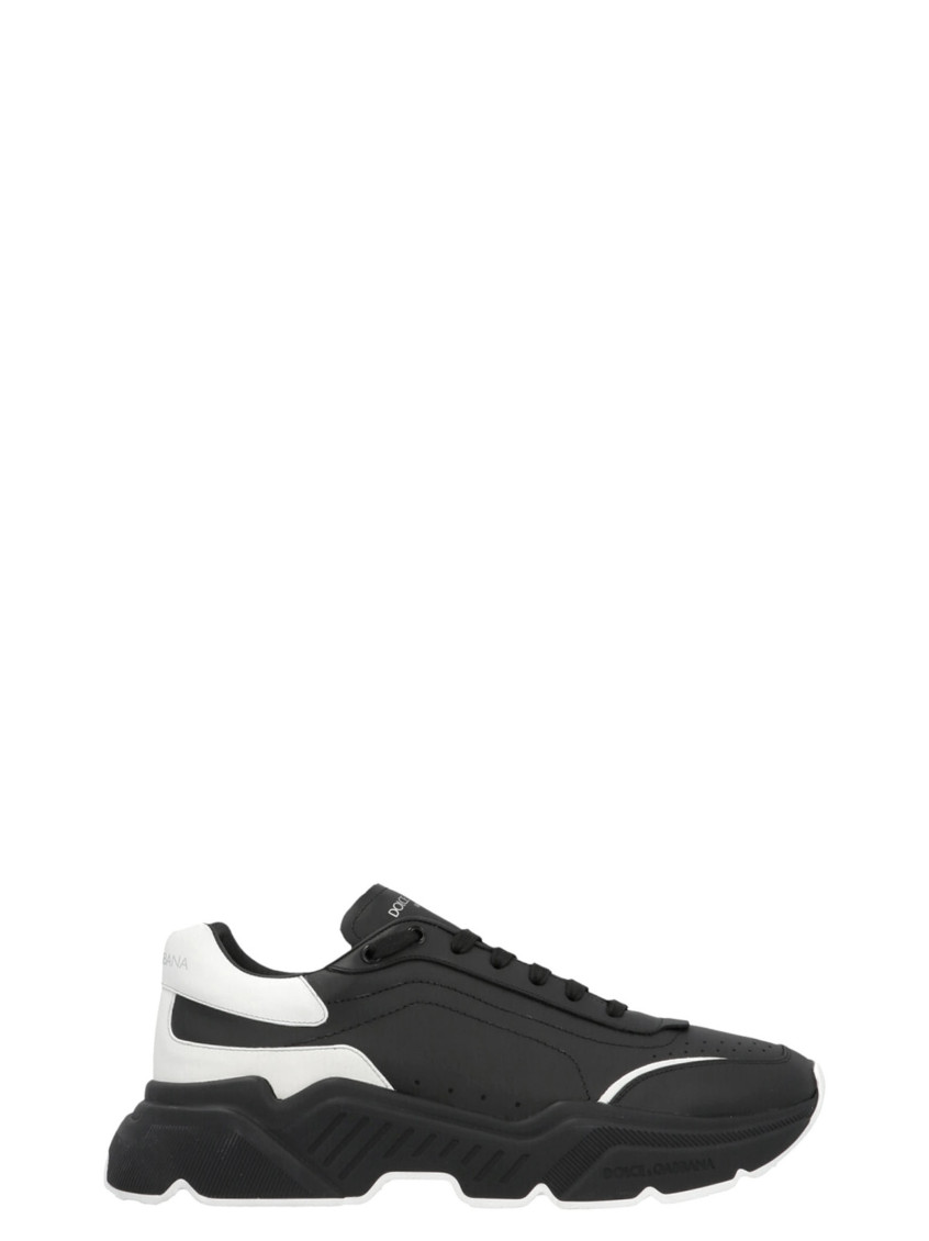 Dolce & Gabbana Dolce And Gabbana Black And White Daymaster Sneakers In Black