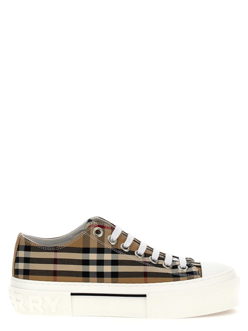 Burberry Beige Check Sneakers for Women Online USA at Darveys