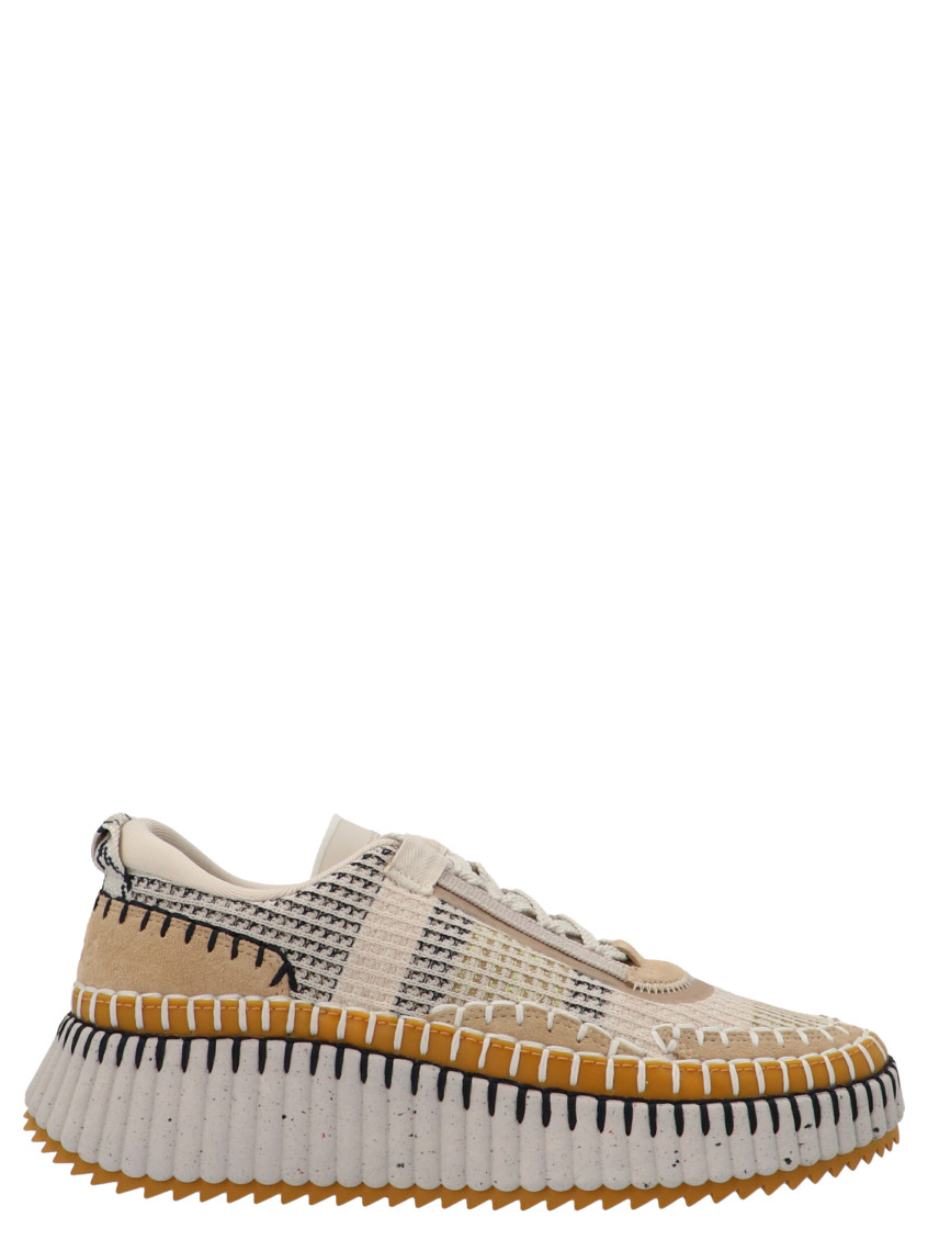 CHLOÉ MULTICOLOR CHUNKY SNEAKERS