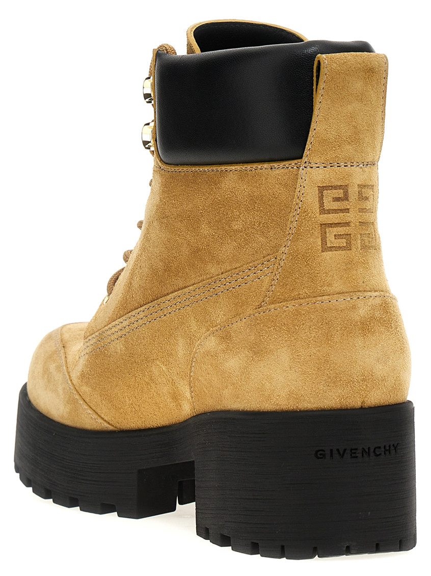 Givenchy Beige Trekker Ankle Boots for Women Online USA at