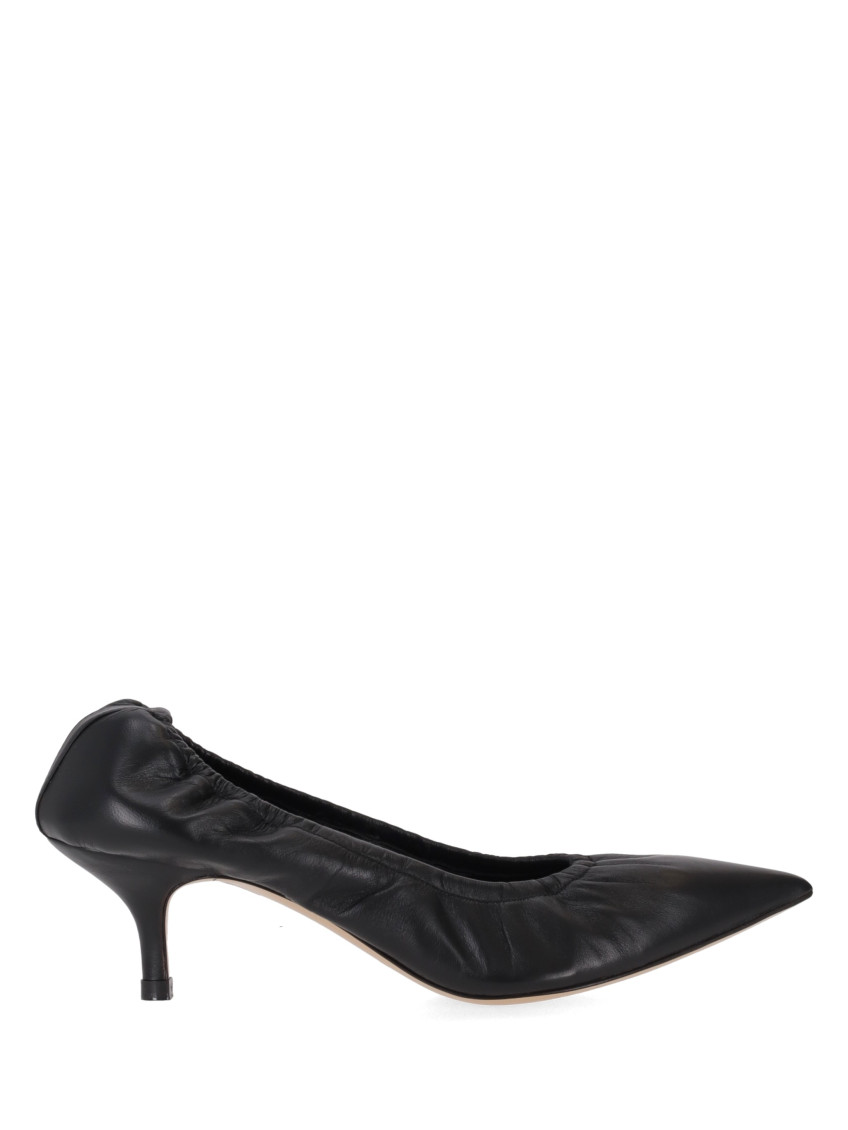 P.a.r.o.s.h Black Pointed Toe Pumps