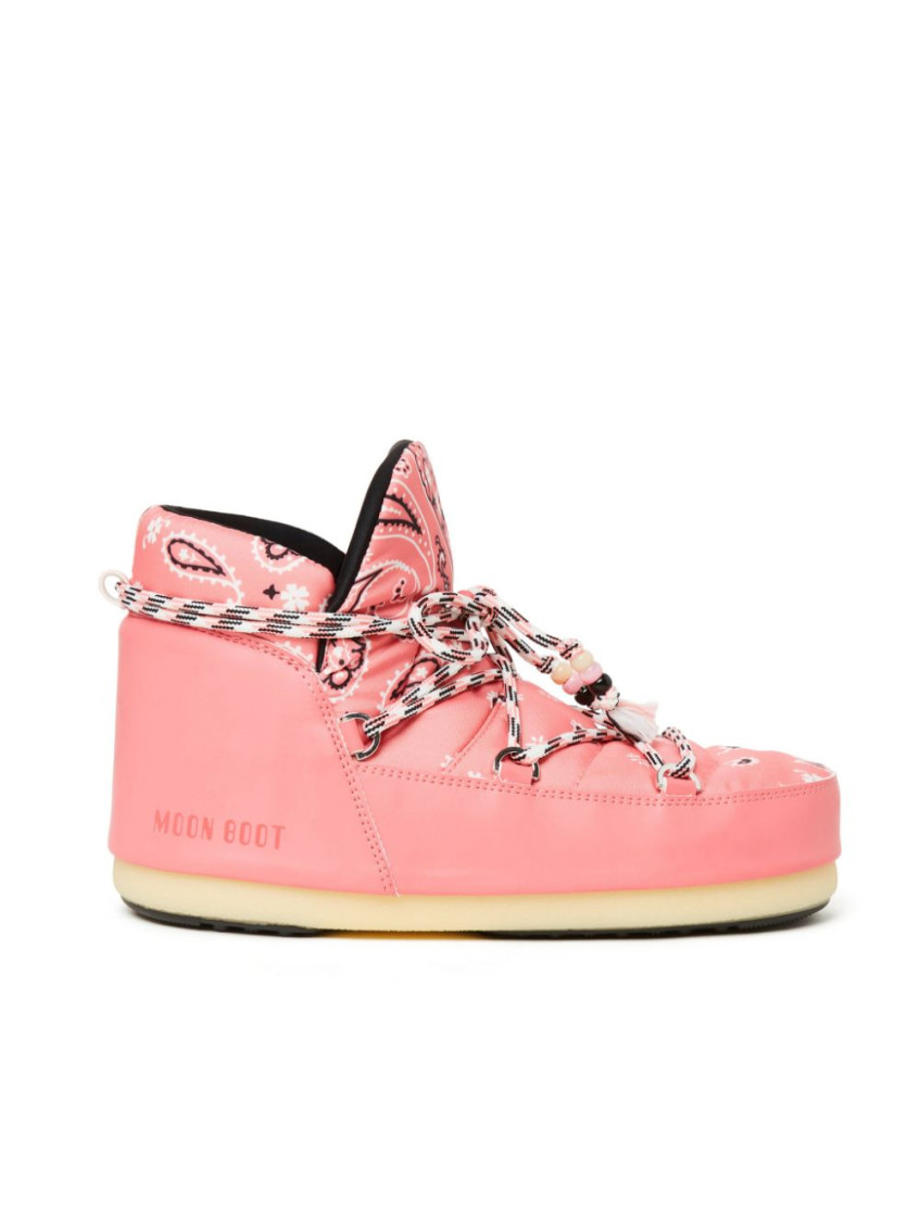 Moon Boot Pink Bandana Snow Boots for Women Online India at Darveys