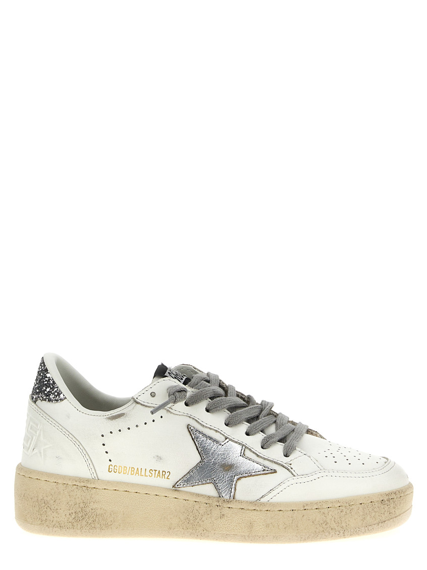 Golden Goose Ballstar 2 Sneakers In White
